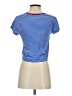 Gap Stripes Blue Short Sleeve Turtleneck Size 5 - photo 2