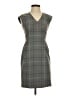 Ann Taylor Plaid Gray Casual Dress Size 00 Petite - photo 1