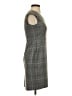 Ann Taylor Plaid Gray Casual Dress Size 00 Petite - photo 4