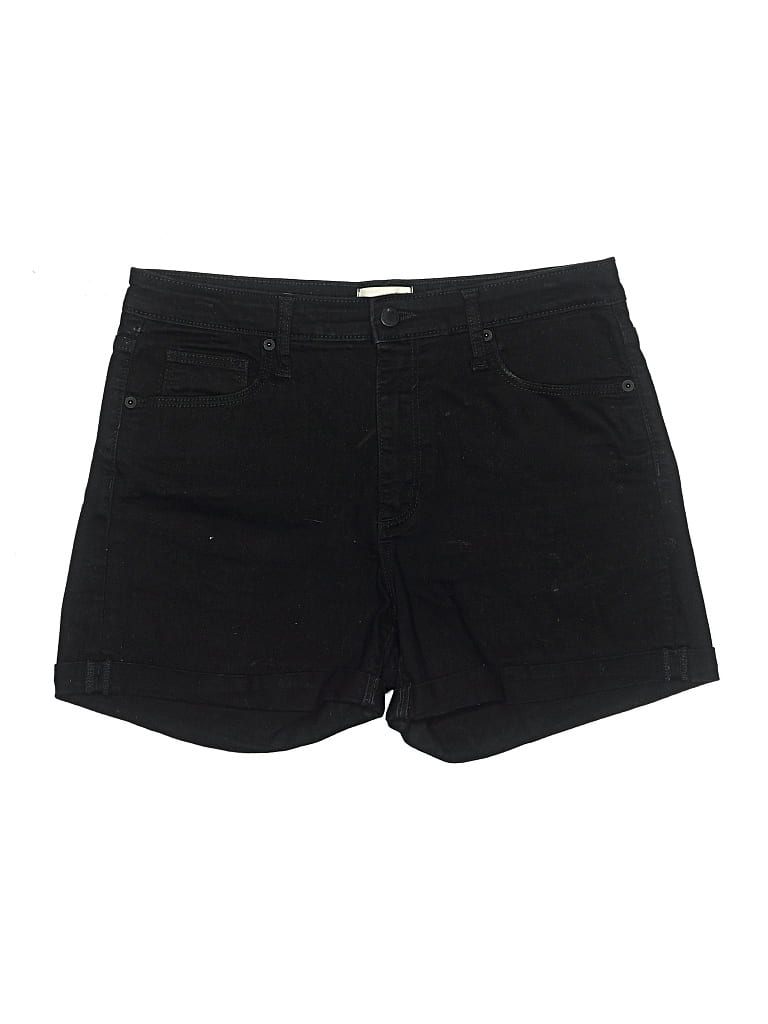 Pre-owned Universal Thread Denim Shorts In Black