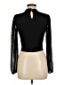 Stella Luce Black Long Sleeve Top Size M - photo 2