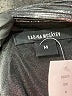 Sabina Musayev 100% Polyester Metallic Silver Cocktail Dress Size M - photo 7