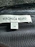 Veronica Beard Stripes Black Cocktail Dress Size 14 - photo 4