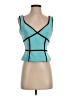 Cache Teal Tank Top Size 4 - photo 1