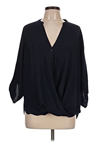 Lush 3/4 Sleeve Blouse (view 1)