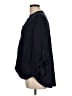 Lush 100% Polyester Black 3/4 Sleeve Blouse Size L - photo 5