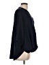 Lush 100% Polyester Black 3/4 Sleeve Blouse Size L - photo 4