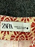 Zara Print Red Casual Pants Size 4 - photo 7