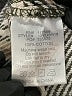 Junk Food 100% Cotton Stripes Gray Jacket Size M - photo 7
