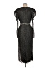 Mac Duggal 100% Polyester Gray Silver Cocktail Dress Size 8 - photo 2