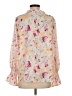 Unbranded Pink Long Sleeve Blouse Size S - photo 2