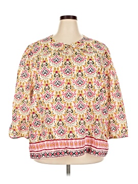 St. John's Bay 3/4 Sleeve Blouse (view 1)
