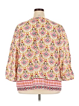 St. John's Bay 3/4 Sleeve Blouse (view 2)
