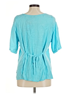 Flower Short Sleeve Blouse (view 2)