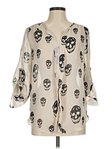 Poetry 3/4 Sleeve Blouse (view 1)