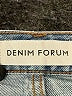 Denim Forum 100% Cotton Blue Denim Shorts Size 26 waist - photo 3