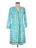 Lilly Pulitzer Paisley Blue Casual Dress Size M - photo 1