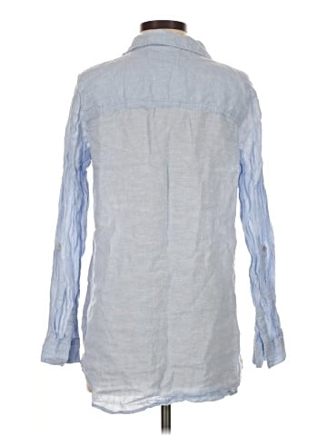 Sigrid Olsen Long Sleeve Button-Down Shirt (view 2)
