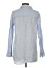 Sigrid Olsen 100% Linen Blue Long Sleeve Button-Down Shirt Size S - photo 2