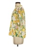 J by Joie 100% Polyester Yellow Short Sleeve Blouse Size XS - photo 5