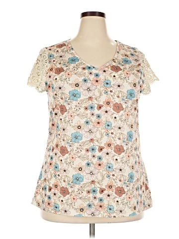 Sampeel Short Sleeve Blouse (view 1)