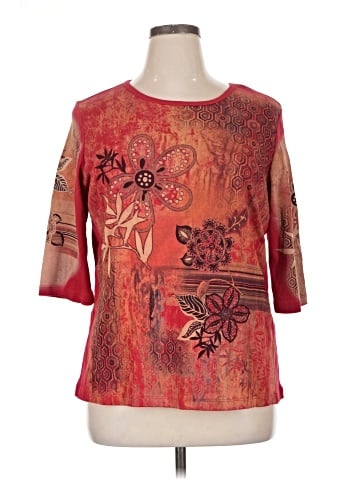 Assorted Brands 3/4 Sleeve Top (view 1)