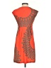 Donna Morgan Paisley Orange Cocktail Dress Size 2 - photo 2