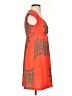 Donna Morgan Paisley Orange Cocktail Dress Size 2 - photo 4