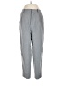 Zara Chevron-herringbone Gray Casual Pants Size L - photo 1