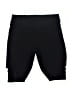 Torrid Solid Black Athletic Shorts Size 1X Plus (1) - photo 1