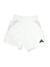 Adidas 100% Polyester Graphic White Athletic Shorts Size XS - photo 1