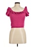 H&M Pink Short Sleeve Top Size M - photo 1