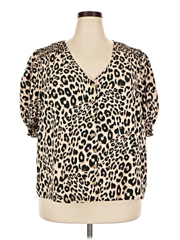 Sanctuary Short Sleeve Blouse (view 1)