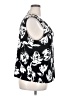 INC International Concepts Black Sleeveless Blouse Size 2X - photo 4