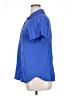 Avenue Blue Short Sleeve Blouse Size 14 Plus - photo 5
