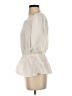 Harshman 100% Cotton Ivory 3/4 Sleeve Blouse Size S - photo 5
