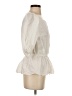 Harshman 100% Cotton Ivory 3/4 Sleeve Blouse Size S - photo 4