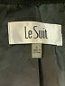 Le Suit 100% Polyester Black Blazer Size 6 - photo 6