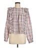 Ann Taylor LOFT Purple Long Sleeve Blouse Size M - photo 1