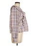 Ann Taylor LOFT Purple Long Sleeve Blouse Size M - photo 4