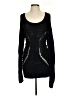 Charlotte Tarantola Solid Black Pullover Sweater Size S - photo 1