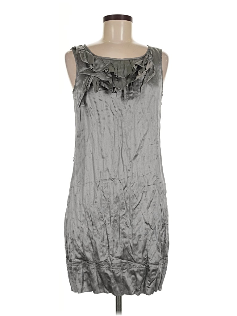 Pre-owned Jcrew Cocktail Dress In Silver
