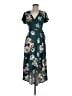 BCX Floral Teal Casual Dress Size M - photo 1