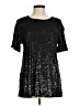 Cable & Gauge Black 3/4 Sleeve Top Size M - photo 1