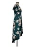 BCX Floral Teal Casual Dress Size M - photo 4