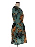 Mimi Chica 100% Polyester Print Teal Casual Dress Size M - photo 4