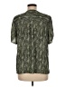 MICHAEL Michael Kors 100% Polyester Green Short Sleeve Blouse Size M - photo 2