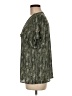 MICHAEL Michael Kors 100% Polyester Green Short Sleeve Blouse Size M - photo 5