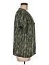 MICHAEL Michael Kors 100% Polyester Green Short Sleeve Blouse Size M - photo 4