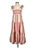 Faherty Stripes Multi Color Pink Casual Dress Size XXS - photo 1